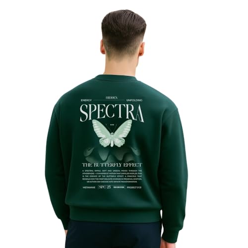 Sweat Homme NOBERO Verdigris Blue 42 fini les vêtements amples sans tenue