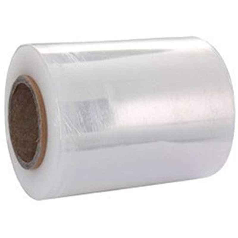 ATTIRE BLUE PUNAM POLYFLEX Oxo-Biodegradable Transparent Stretchable Wrap Roll for Packing And Multipurpose Use | Film Wrap Roll (6 inch (15 cm) x 200 Meter) (4 inch (10 cm) x 200 Meter)