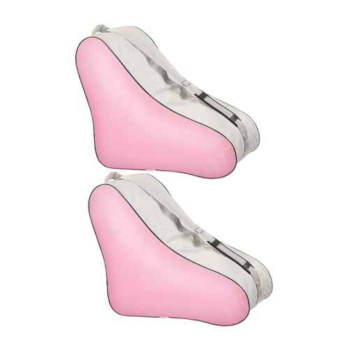 Anneome 2pcs Ice Skates Bag Roller Skating Storage Pouch Breathable Handbag for Girls