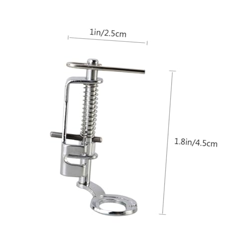 Set de 3 Pies de Máquina de Coser Multifuncional de Metal miniatura 2