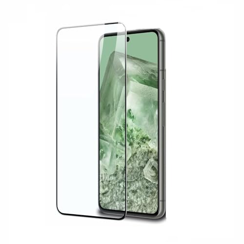 Image of DD SON Tempered Glass Screen Protector Compatible for Google Pixel 8 5G (11D) with Edge to Edge Coverage and Easy Installation kit,Black