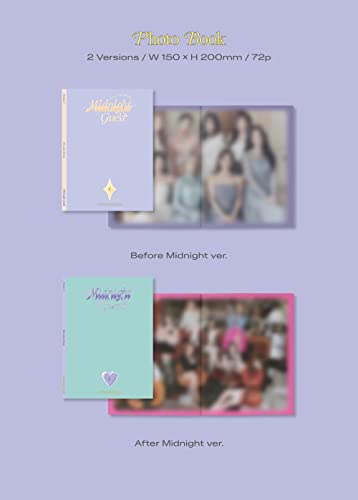 fromis_9 - Midnight Guest (4th Mini Album) Before Midnight + After Midnight SET CD