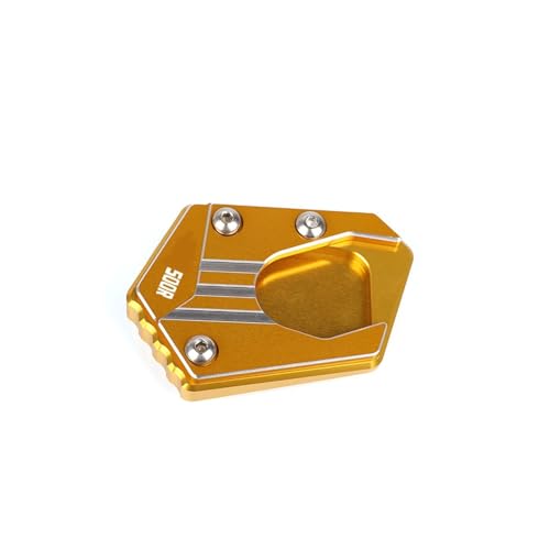 Plaque extension béquille latérale CBR500R en aluminium usiné haute précision