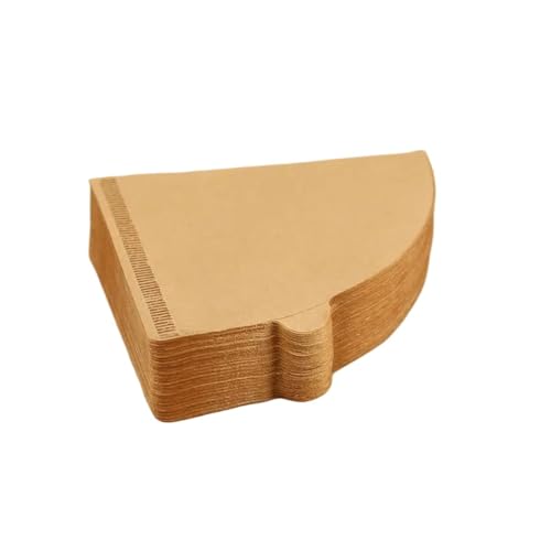 コーヒーフィルターペーパー、使い捨てフィルターペーパー、ドリップコーヒーパウダー、フィルターバッグ、バリスタツール(Brown 5 Bags)