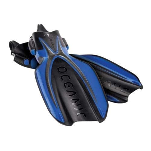 Manta Ray Scuba Diving Fin, Oceanic Blue/Black,XLarge by Oceanic