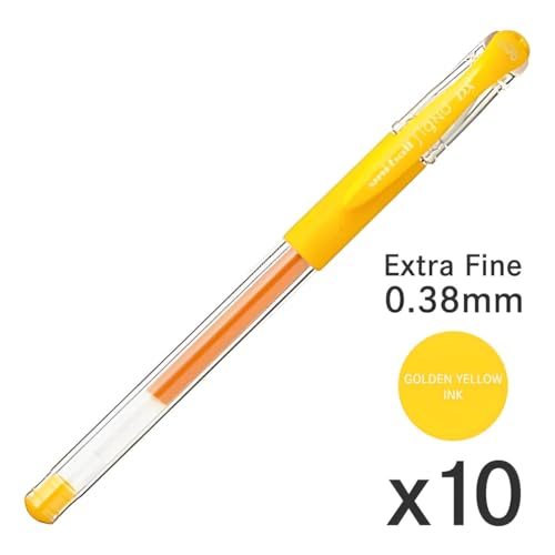 Bolígrafos Uni-Ball Signo Snap Cap Gel Ink 0.38mm Pack 10 miniatura 2