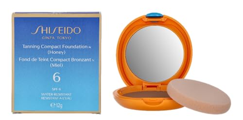 SHISEIDO Tanning Compact Foundation Spf6 #Honey 12 Gr 1 Unidad 200 g