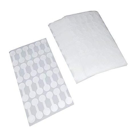 Jewelry Repair, Price and Indentification Tags/Tyvek Self Adhesive Short Dumbbell/Barbell Jewelry Price Tags 1000 Pieces (1000, White) Cover