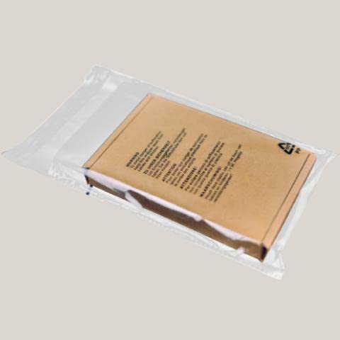 100 pack(12 X 16 Inch) CPP Garment bags, clear cellophane plastic recyclable self seal packaging bags with printed warning, clothing, t-Shirts, gifts and more