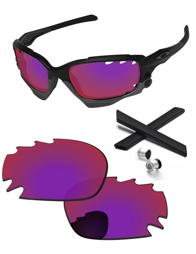 Image of Replacement Lenses for Oakley Racing Jacket /Jawbone Vented OO9171 62mm - Precision Fit, UV Block & Impact Resistant