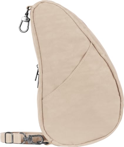 Image of AmeriBag Healthy Back Bag 10 inch Nylon Crossbody Sling Baglett | Organized Ergonomic Shoulder Bag for Everyday Use, Travel & Walking Comfort