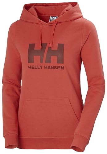 Amazon.com: Helly-Hansen Women's HH Logo Hoodie, 101 Poppy Red, X