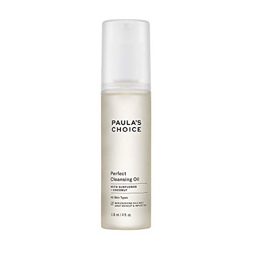Paula's Choice Perfect Cleansing Oil with Jojoba, Sunflower & Coconut Oil, Fragrance Free Oil Cleanser Face Wash for Dry Skin, 4 Ounce Paula's Choice Perfect Cleansing Oil with Jojoba, Sunflower & Coconut Oil, Fragrance Free Oil Cleanser Face Wash for Dry Skin, 4 Ounce