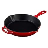 Das Creuset LE CREUSET 20187260600422 BRAT-U.SERVIERPFANNE SIG HOCH 26 cm KIRSCHROT, Gusseisen, Rot
