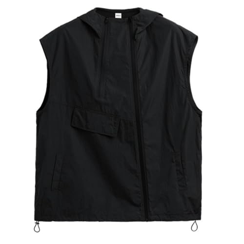 Vest for Men Fishing Vest Casual Lightweight Vest Outdoor Vest Travel Photo Hiking Vest Cargo Jacket Vest with Pockets