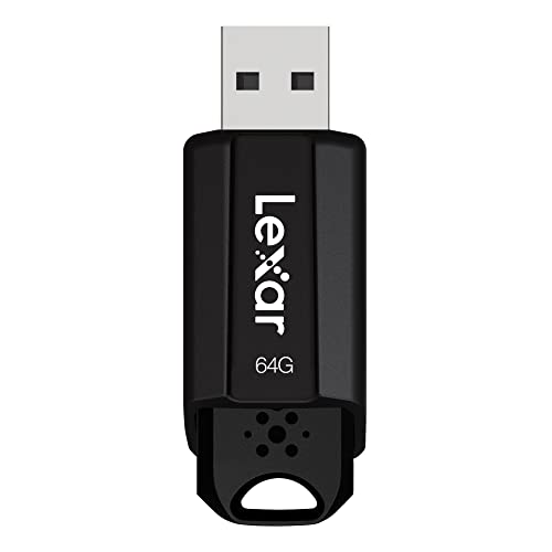 Image of Lexar JumpDrive S80 64GB USB 3.1 Flash Drive, Up to 150MB /s Read (LJDS080064G-BNBNU), Black