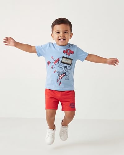 Image of Marvel Boys' T-shirt and Shorts Set