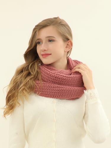 Neck Warmer Gaiter for Women Knitted Winter Scarf Thick Fashion Cashmere Scarf Cold Weather Face Ski Mask Scarf 20244