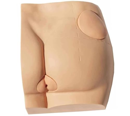 Simulateur d'injection dans la hanche et modèle de mannequin pour fessiers médical