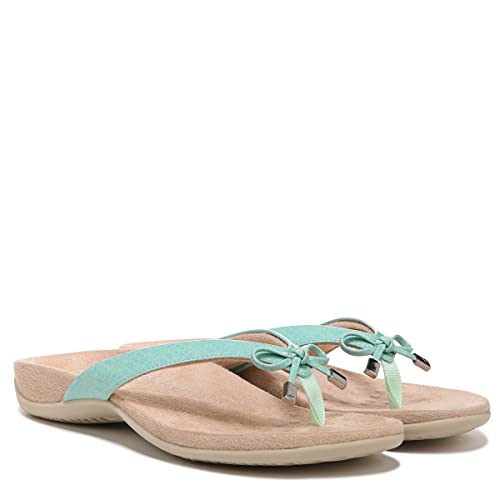 Image of Vionic Women's Rest Bella Toe Post Sandal- Supportive Ladies Orthotic Sandals that include Three Zone Comfort with Arch Support- Flip Flop for Ladies, Medium and Wide Width Size 5-12