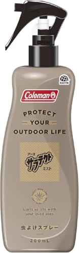 コールマン サラテクト ミスト [200ml] 屋外 キャンプ アウトドアの虫よけスプレー 蚊・アブ・トコジラミなど 忌避 (アース製薬)