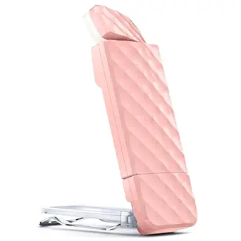 OPAUL USB Rechargeable Book Light with Timer, Clip-on LED Bookmark Reading Light in Bed, 3 Amber Colors & 5 Brightness,Long Lasting, Perfect for Book Lovers, Kids
