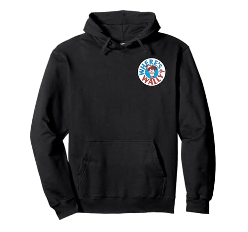 ウォーリーをさがせ Logo and Back Pose Front & Back パーカー