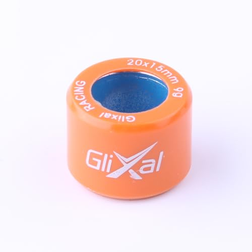 Image of Glixal 20X15mm High Performance Racing Variator Roller Weights Set For Honda PCX 125 150 Polaris RZR 200 SYM SUZUKI KYMCO VESPA Scooter Quads ATV UTV (9 Gram)