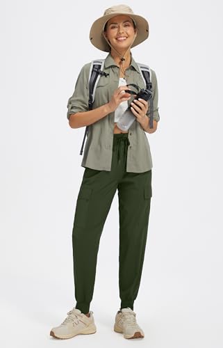Image of Libin Women's Hiking Cargo Pants Quick Dry Joggers Petitle /Regular /Tall