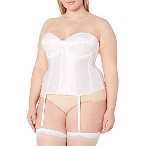 Va Bien Plus Size Satin Bustier Cover