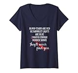 Blood stains are red Tee