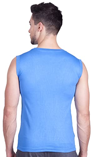 Image of Lux Cozi Men's Cotton Modern Fit Vest (Pack of 4) (Color & Prints May Vary)