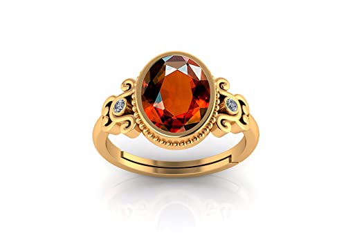 Bague réglable en grenat naturel, le bijou polyvalent pour rehausser votre style quotidien