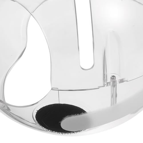 Casque pour chat anti-morsure accessoire de convalescence en plastique