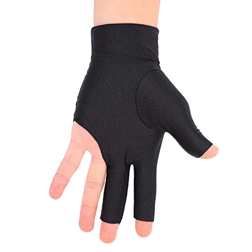 ENZZ Luva de Snooker, luvas de atirador de Snooker luva esportiva elástica profissional respirável p