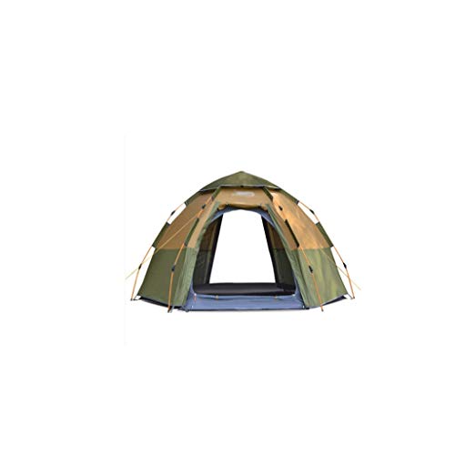 Carpa automática redonda para camping 3-4 personas miniatura 1