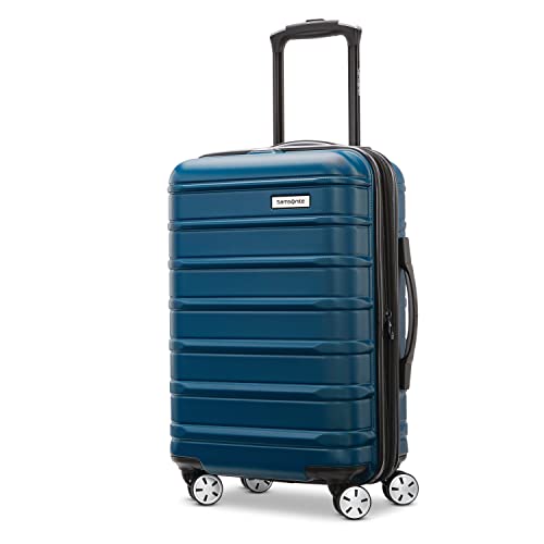 Samsonite Omni 2 Hardside Expandable Luggage with Spinner Wheels, Lagoon Blue, Carry-on Spinner, Omni 2 Hardside Expandable Luggage with Spinners by Samsonite - Used condition - CA$78.55