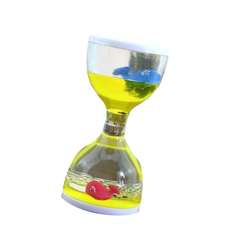 LIOOBO 2 Pçs Temporizador De Areia Areia Arte Movimento Líquido Relógio De Areia Temporizador Ação T
