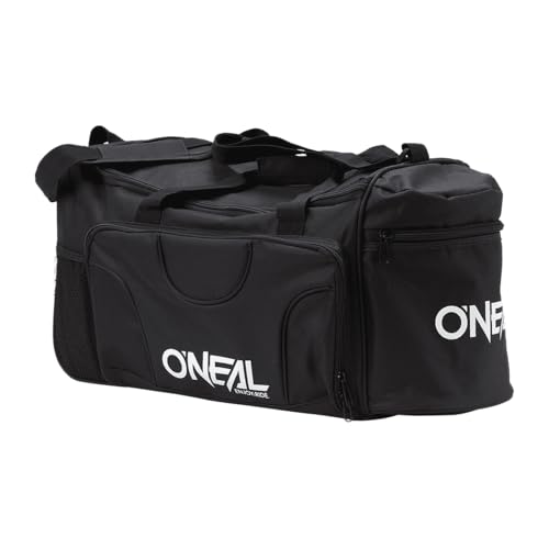 O’NEAL | Accessories | Motocross Enduro Motorrad | Langlebiges 600D Polyester, gepolsterter Schultergurt, Hochbelastbare Reißverschlüsse TX 2000 Gear Bag | Schwarz | Größe 56 x 23 x 28 cm