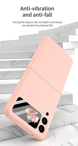 SHIEID Capa para Samsung Z Flip 3, Galaxy Z Flip 3, capa protetora de silicone ultrafina para Samsun