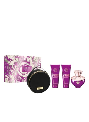 Versace DYLAN Purple EDP - Juego de 4 perfumes para mujer