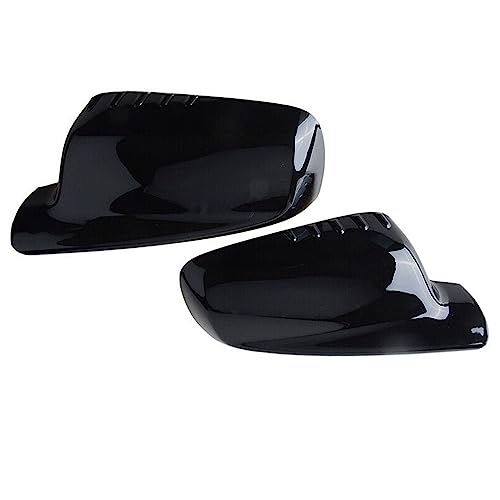 Coques de rétroviseur noir brillant pour BMW E46 Coupé et E65 E66 E67