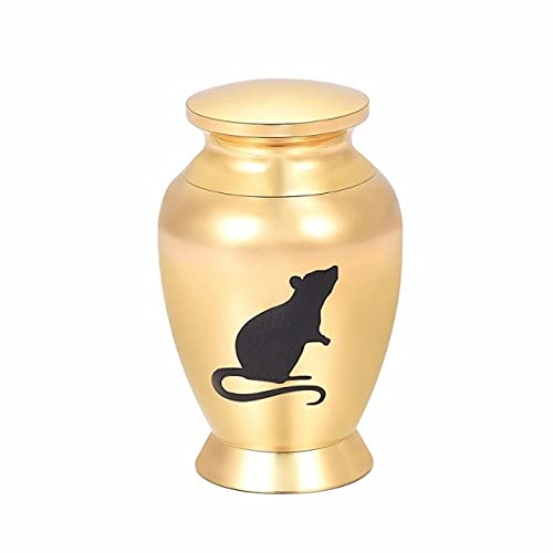Urne de crémation acier inoxydable cendres funéraires animaux cercueil souvenir 8