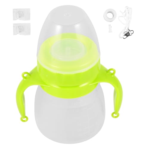 Toyvian 1 Set dispensador de leche sacaleches comida para bebé juguetes dispositivo de asistencia de lactancia para mamá de enfermería suplementario el plastico