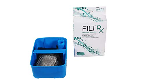 Image of Penn-Plax Filtrx Purifying Media for Canister Filters a€ inch Compatible with Cascade, Marlin, and Other Aquarium Filter Systems with Trays a€ inchZeolite for Ammonia Removal (CFSCB2)