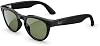 Lentes inteligentes Ray-Ban Meta (Gen 2), Headliner, Gris Asteroide Brillante | Para hombre y mujer — Batería de 2x duración — Ultra HD 3K — Cámara de 12 MP, audio, grabación de video — Lentes Transitions® Esmeralda — Lentes de sol 3