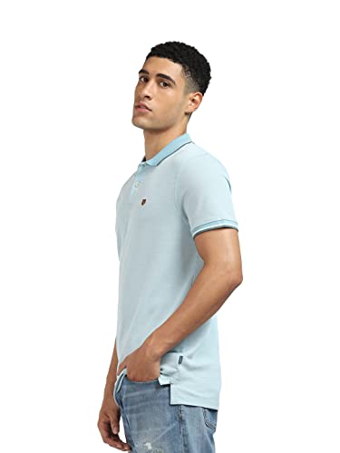 Image of JACK & JONES Men's Solid Regular Fit T-Shirt
