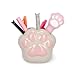 Produktbild LEGAMI - Stifthalter aus Keramik, Desk Friends, Motiv Kitty Paw, handbemalt, 11 x 10,5 cm, Farbe: Rot