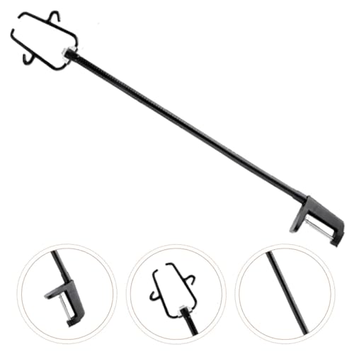 Support sèche-cheveux noir avec clip ajustable robuste pour animaux - 7