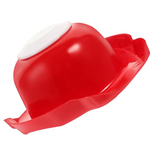 Healifty Soporte para Rallador de Verduras Rojo, Accesorio de Cocina Seguro y Reutilizable para Cortar Cebolla, Patata y Frutas, Herramienta Profesional para Picar y Cortar Fácilmente